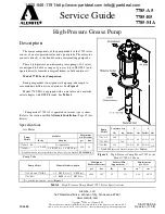 Alemite 7785 Series Service Manual предпросмотр