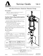 Предварительный просмотр 1 страницы Alemite 7886-S5 Service Manual