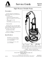 Предварительный просмотр 1 страницы Alemite 9911-H Service Manual