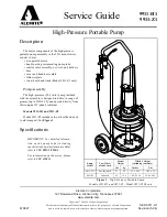 Предварительный просмотр 1 страницы Alemite 9911-H1 Service Manual