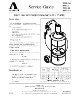 Предварительный просмотр 1 страницы Alemite 9950-A1 Service Manual