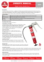 Preview for 1 page of Alemlube 220A Owner'S Manual