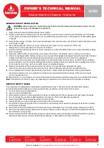 Preview for 2 page of Alemlube 30100 Owner Technical Manual