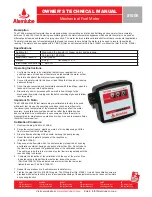 Alemlube 51008 Owner Technical Manual предпросмотр