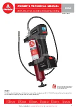 Preview for 1 page of Alemlube 630A Owner Technical Manual