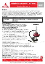 Preview for 1 page of Alemlube 6336N Owner Technical Manual