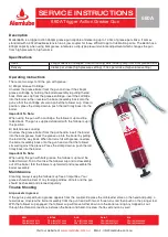 Alemlube 660A Service Instructions preview