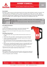 Предварительный просмотр 1 страницы Alemlube 950 Owner'S Manual