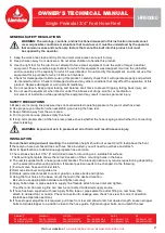 Preview for 2 page of Alemlube HR90080 Owner Technical Manual