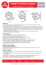 Предварительный просмотр 3 страницы Alemlube HR90080 Owner Technical Manual