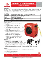 Alemlube SA300 Owner'S Manual preview