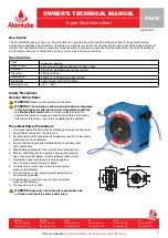 Alemlube SA630 Owner Technical Manual предпросмотр