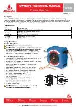 Preview for 1 page of Alemlube SP610 Owner Technical Manual