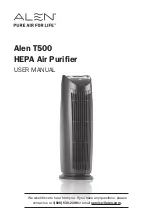 Alen T500 User Manual preview