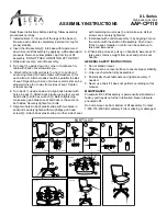 Preview for 1 page of Alera Plus AAP-CP110 Assembly Instructions And User Manual