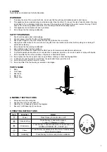 Предварительный просмотр 2 страницы Alera ALE-FAN363 Operating Instructions Manual