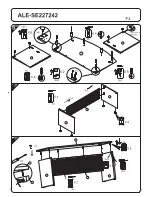 Preview for 2 page of Alera ALE-SE227242 Assembly Instructions