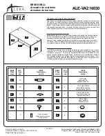 Alera ALE-VA216030 Assembly Manual preview