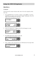 Preview for 23 page of Aleratec 1:1 DVD/CD Copy Cruiser Pro HLS User Manual