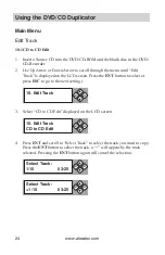 Preview for 30 page of Aleratec 1:1 DVD/CD Copy Cruiser Pro HLS User Manual