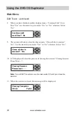 Preview for 32 page of Aleratec 1:1 DVD/CD Copy Cruiser Pro HLS User Manual