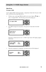 Preview for 21 page of Aleratec 1:11 HDD Copy Cruiser IDE/SATA User Manual