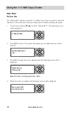 Preview for 24 page of Aleratec 1:11 HDD Copy Cruiser IDE/SATA User Manual