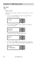 Preview for 32 page of Aleratec 1:11 HDD Copy Cruiser IDE/SATA User Manual