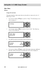 Preview for 36 page of Aleratec 1:11 HDD Copy Cruiser IDE/SATA User Manual