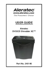 Aleratec 240145 User Manual preview