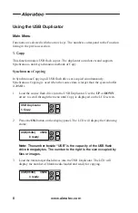 Предварительный просмотр 10 страницы Aleratec 330118 Quick Start Manual