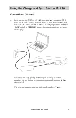 Предварительный просмотр 9 страницы Aleratec Charge and Sync Station Mini 10 User Manual