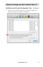 Предварительный просмотр 13 страницы Aleratec Charge and Sync Station Mini 10 User Manual