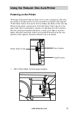 Preview for 19 page of Aleratec Robojet Disc Autoprinter User Manual