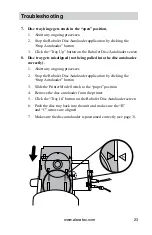 Предварительный просмотр 29 страницы Aleratec Robojet Disc Autoprinter User Manual