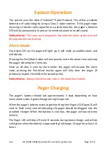 Preview for 4 page of Alert-it Plesio Pager Quick Start Manual