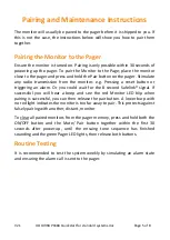 Preview for 5 page of Alert-it Plesio Pager Quick Start Manual