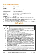 Preview for 7 page of Alert-it Plesio Pager Quick Start Manual