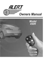 Alert 450R Owner'S Manual preview