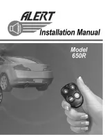 Alert 650R Installation Manual preview