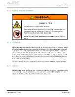 Preview for 22 page of Alert Alphabot User Manual