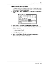 Preview for 61 page of Alesis 03D Owner'S Manual