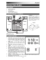 Предварительный просмотр 3 страницы Alesis Alpha 112 Quick Start Manual