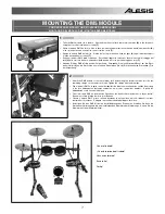 Preview for 9 page of Alesis DM5Pro Kit Quickstart Assembly Manual