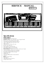 Предварительный просмотр 2 страницы Alesis Fusion 6HD Service Manual