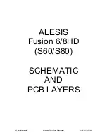 Предварительный просмотр 12 страницы Alesis Fusion 6HD Service Manual