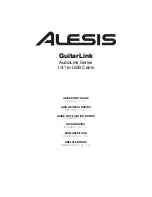 Alesis GuitarLink Wireless Quick Start Manual preview