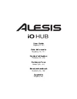 Preview for 1 page of Alesis iO Hub User Manual