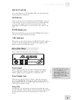 Preview for 23 page of Alesis MultiMix6FX Reference Manual