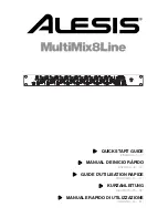 Preview for 1 page of Alesis MultiMix8Line Quick Start Manual